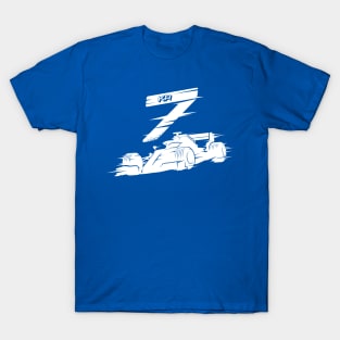 We Race On! 7 [White] T-Shirt